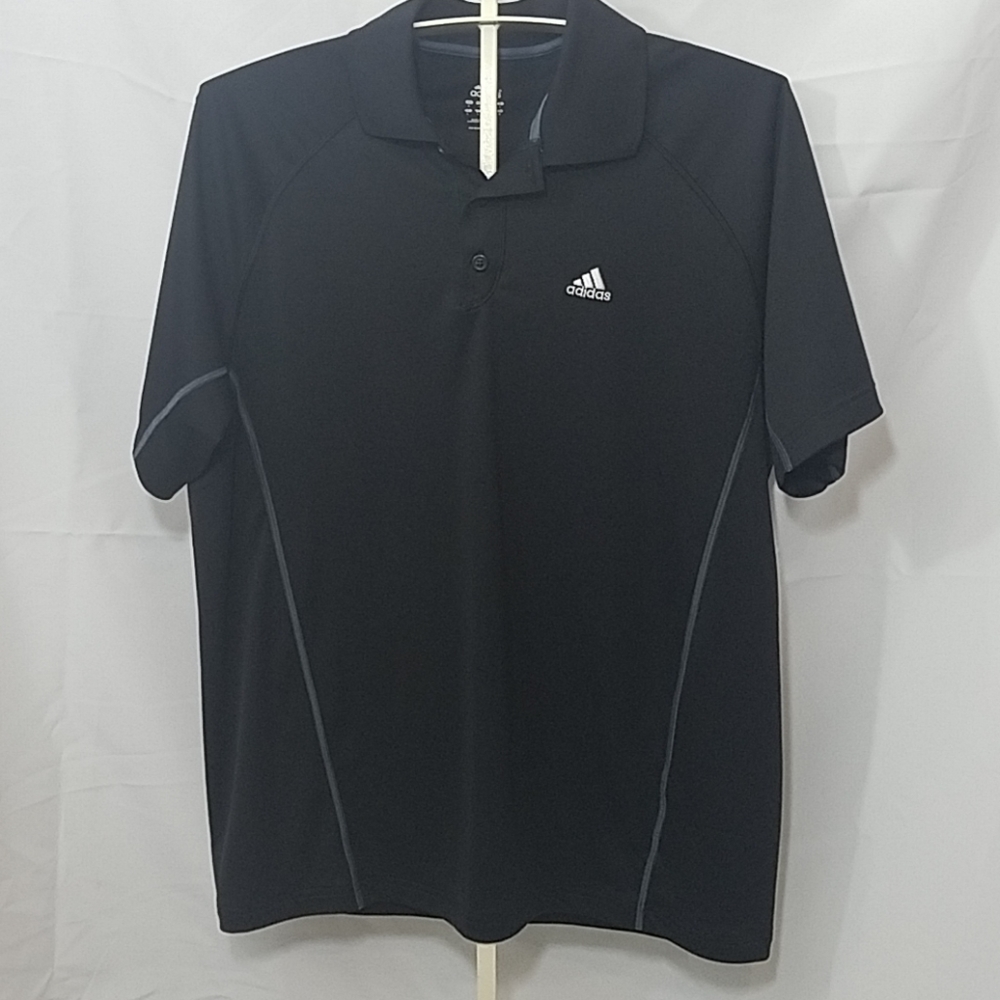 Adidas Black Polo Shirt